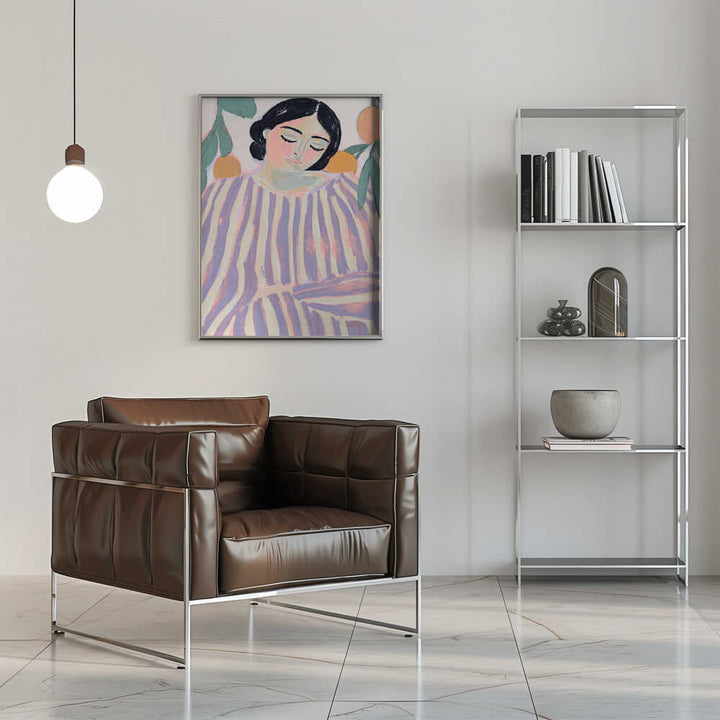 Tranquil Stripes - Stretched Canvas, Poster or Fine Art Print - I Heart Wall Art - Poster Print, Canvas Print or Framed Art Print