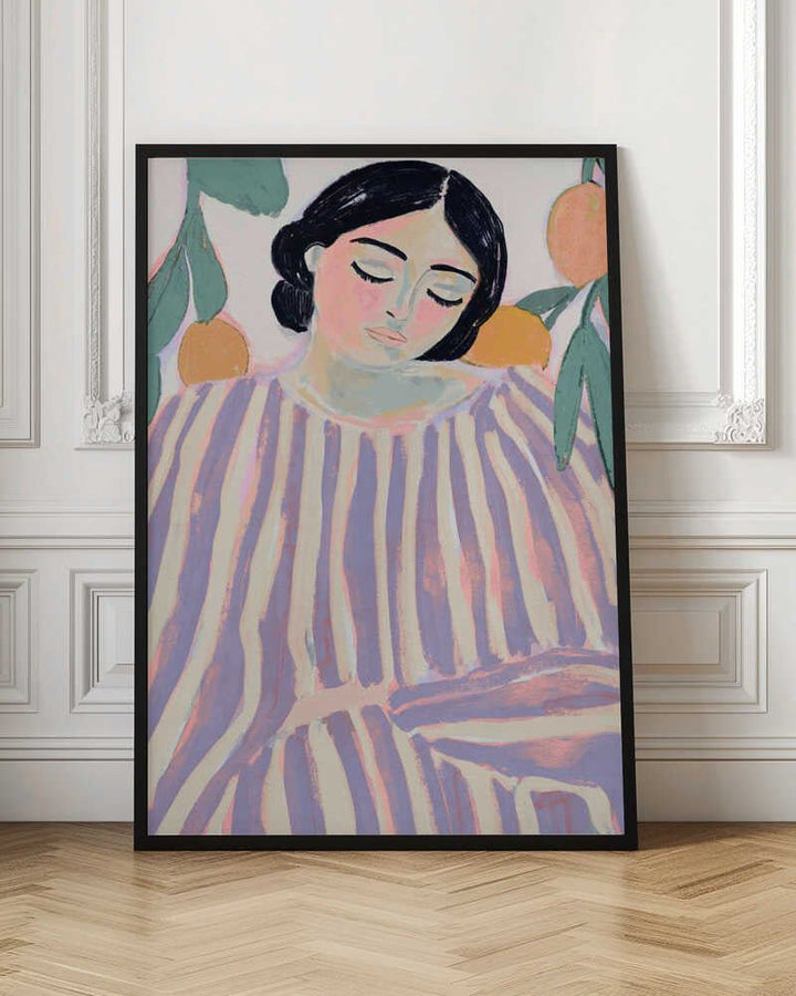 Tranquil Stripes - Stretched Canvas, Poster or Fine Art Print - I Heart Wall Art - Poster Print, Canvas Print or Framed Art Print