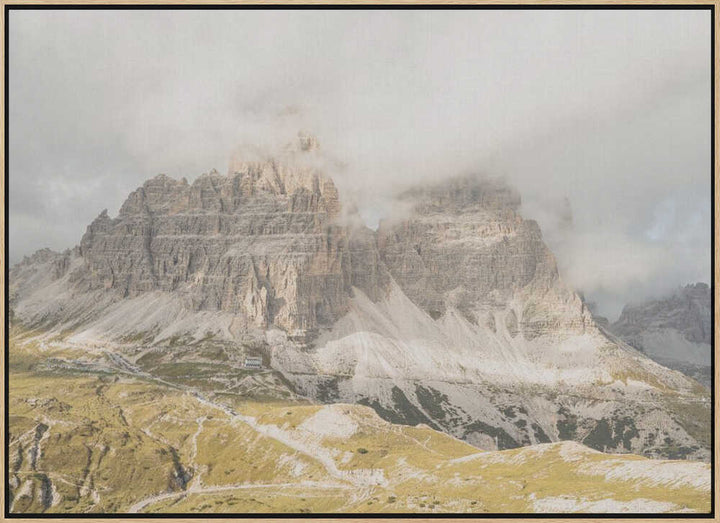 Tre Cime Dolomites - Stretched Canvas, Poster or Fine Art Print - I Heart Wall Art - Poster Print, Canvas Print or Framed Art Print