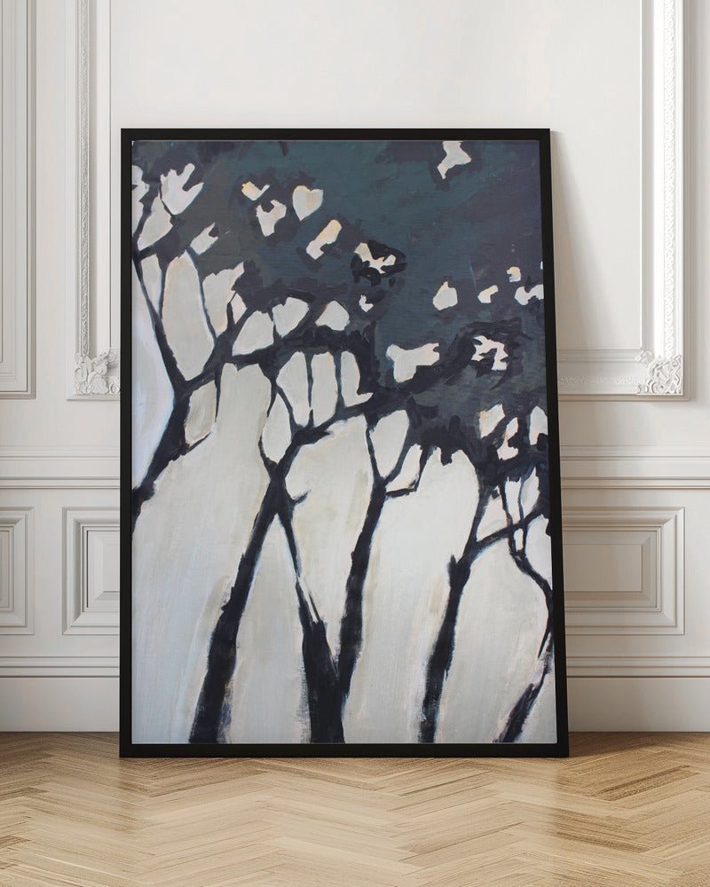Tree Silhouette Dance - Stretched Canvas, Poster or Fine Art Print - I Heart Wall Art - Poster Print, Canvas Print or Framed Art Print