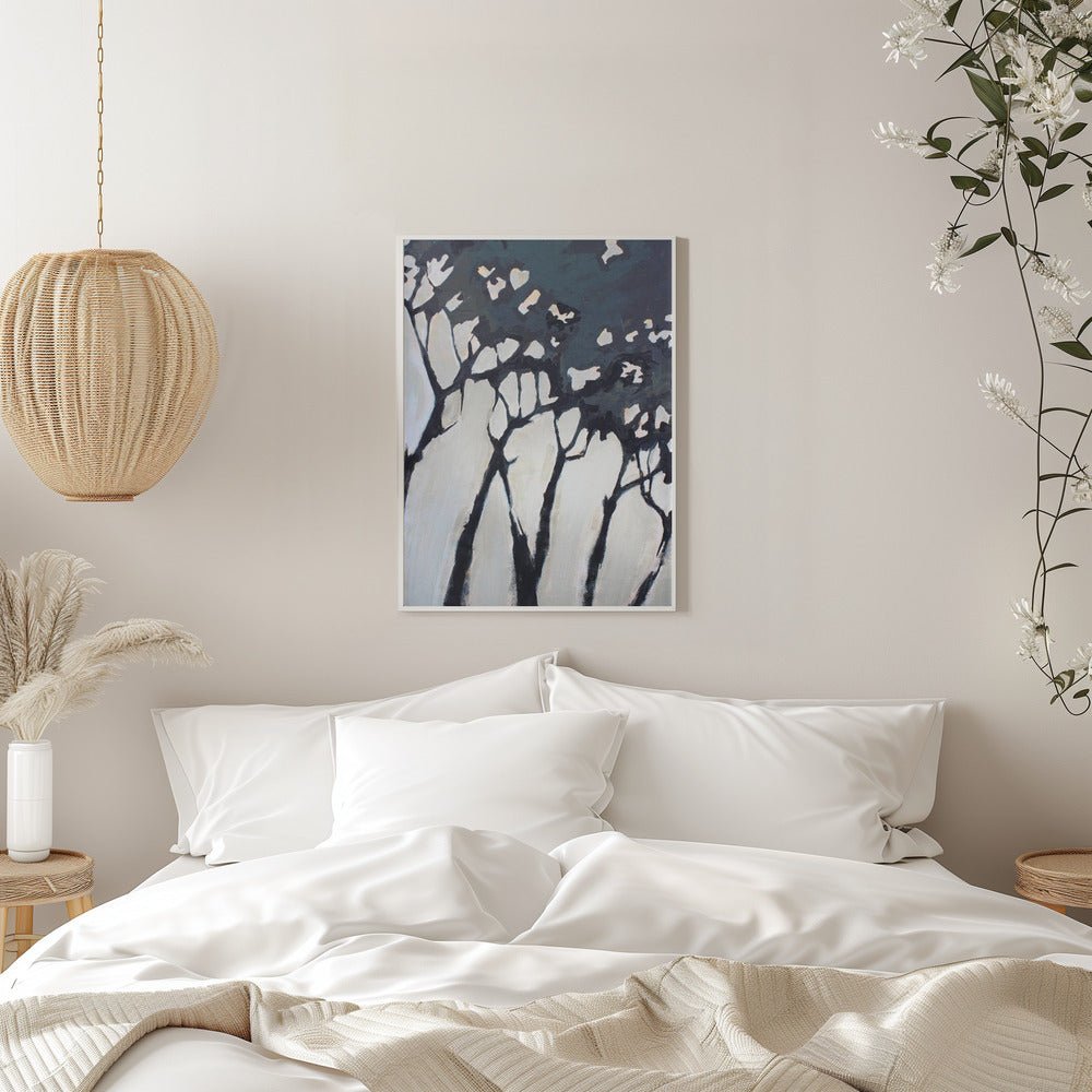 Tree Silhouette Dance - Stretched Canvas, Poster or Fine Art Print - I Heart Wall Art - Poster Print, Canvas Print or Framed Art Print