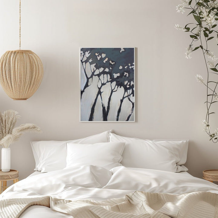 Tree Silhouette Dance - Stretched Canvas, Poster or Fine Art Print - I Heart Wall Art - Poster Print, Canvas Print or Framed Art Print