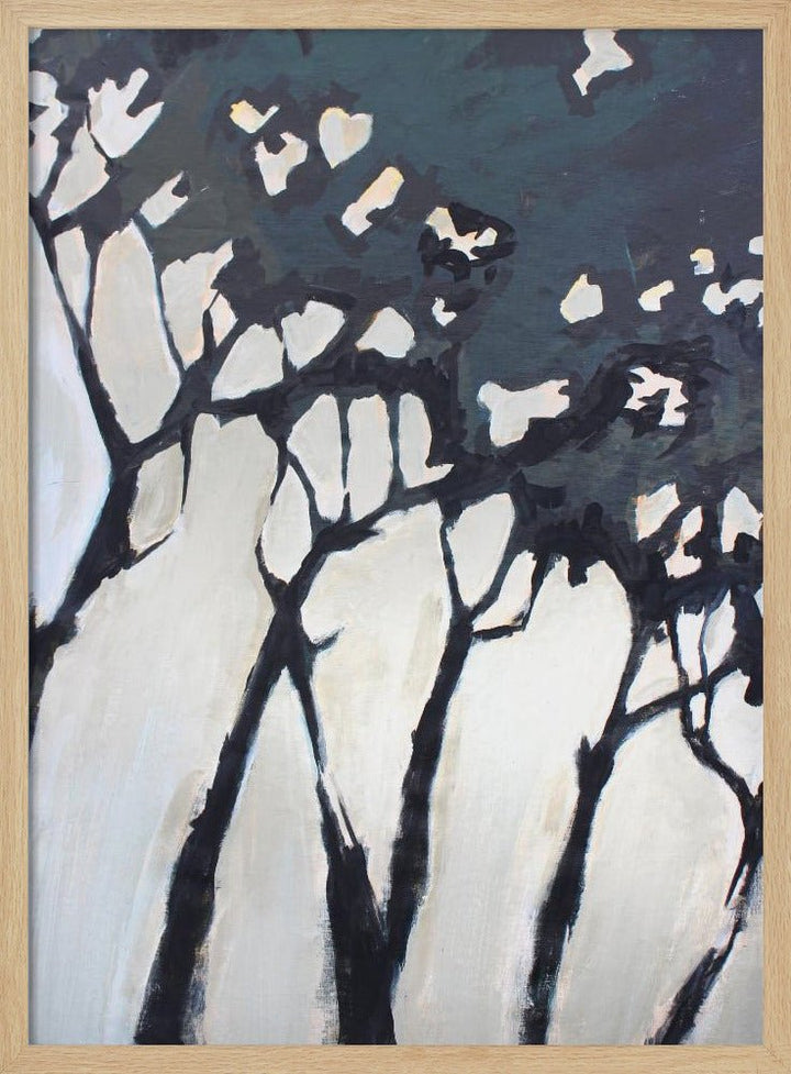 Tree Silhouette Dance - Stretched Canvas, Poster or Fine Art Print - I Heart Wall Art - Poster Print, Canvas Print or Framed Art Print