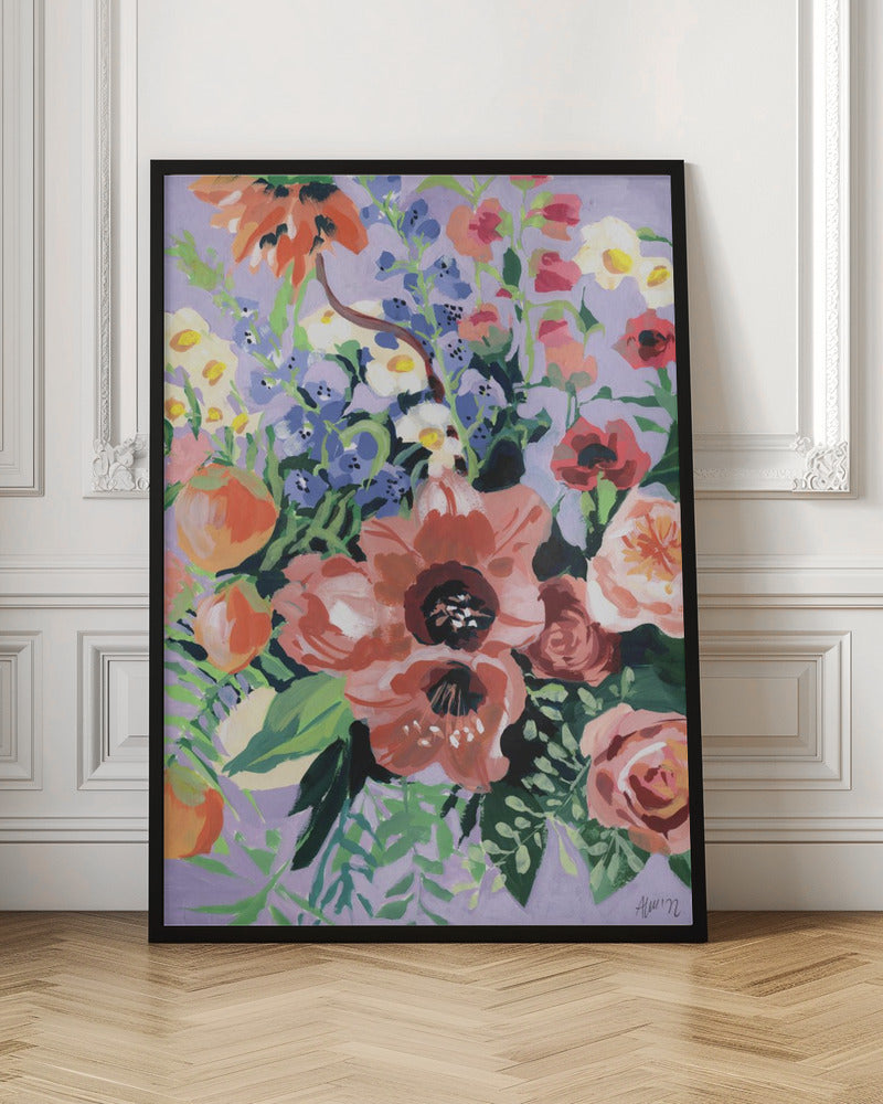 Tropical Bouqet - Stretched Canvas, Poster or Fine Art Print I Heart Wall Art