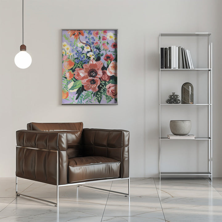 Tropical Bouqet - Stretched Canvas, Poster or Fine Art Print I Heart Wall Art