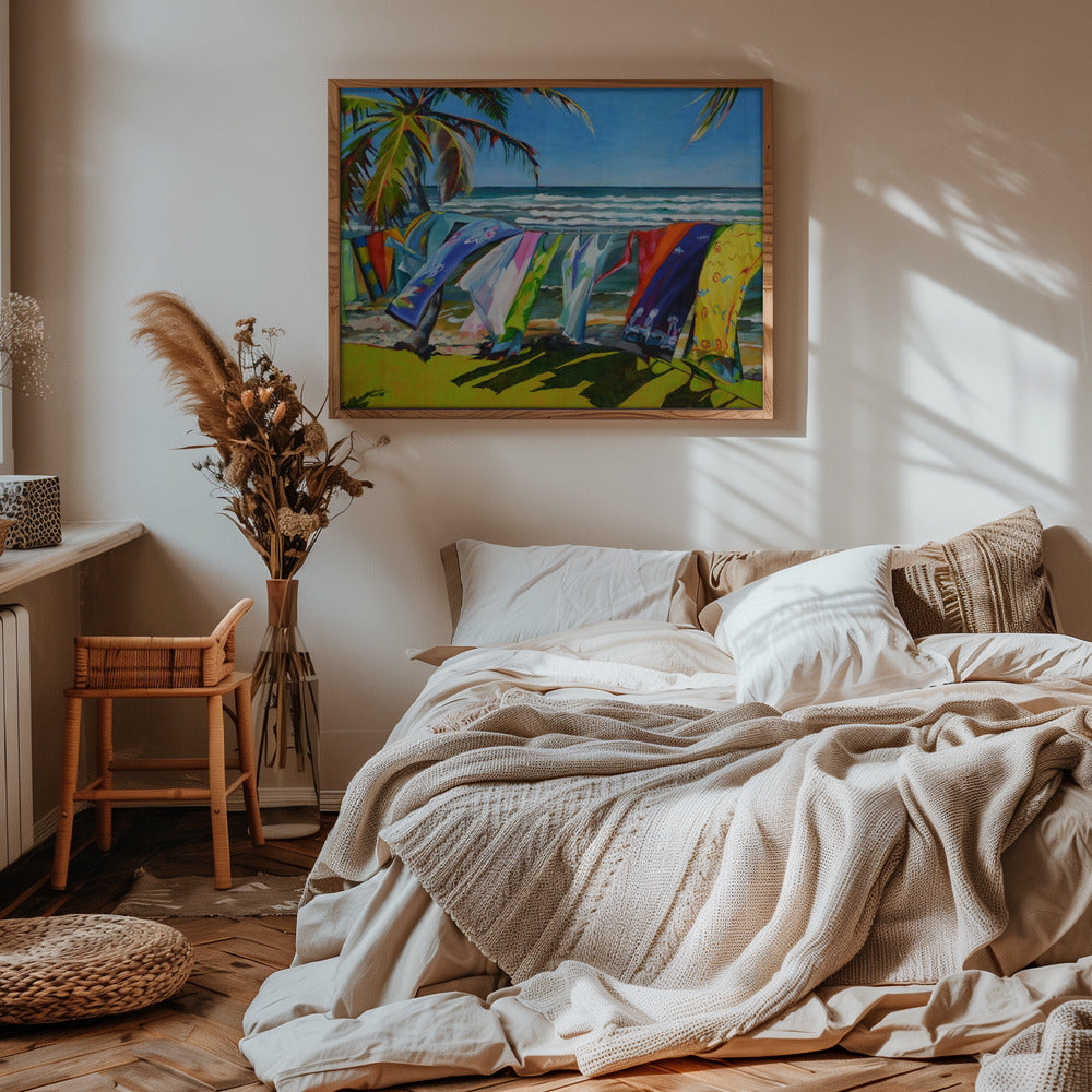 Tropical Breezes - Stretched Canvas, Poster or Fine Art Print I Heart Wall Art