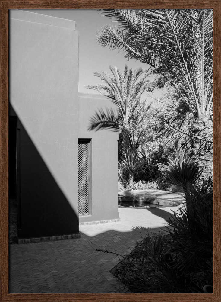 Tropical Garden Walk - Stretched Canvas, Poster or Fine Art Print - I Heart Wall Art - Poster Print, Canvas Print or Framed Art Print