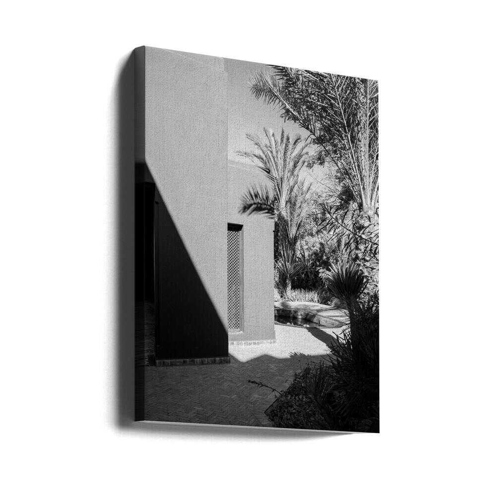 Tropical Garden Walk - Stretched Canvas, Poster or Fine Art Print - I Heart Wall Art - Poster Print, Canvas Print or Framed Art Print