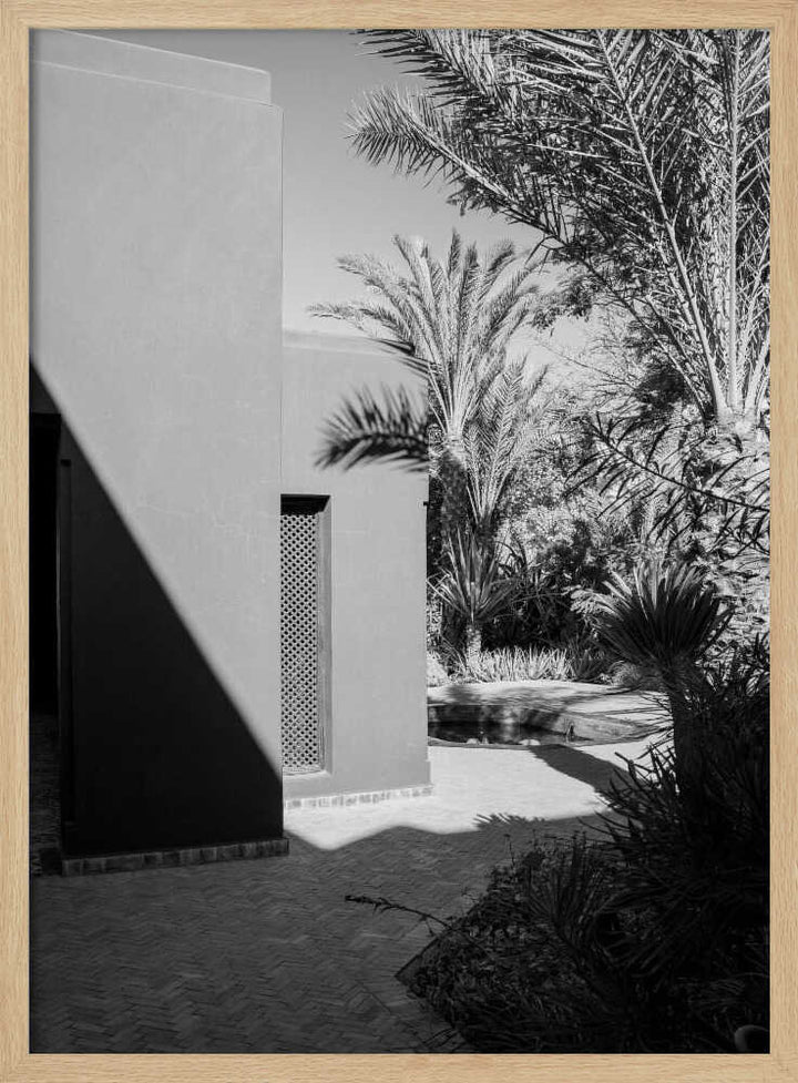 Tropical Garden Walk - Stretched Canvas, Poster or Fine Art Print - I Heart Wall Art - Poster Print, Canvas Print or Framed Art Print