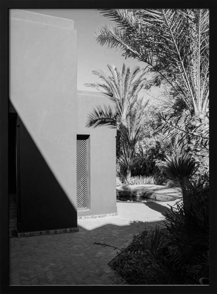 Tropical Garden Walk - Stretched Canvas, Poster or Fine Art Print - I Heart Wall Art - Poster Print, Canvas Print or Framed Art Print