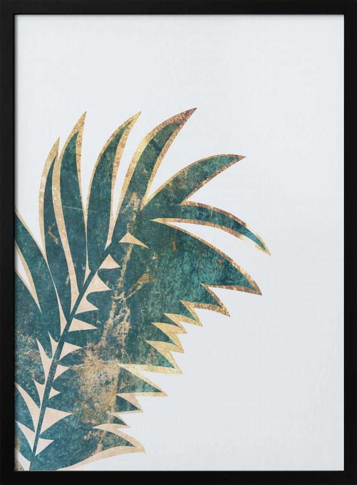 Tropical Leaf 1 - Stretched Canvas, Poster or Fine Art Print - I Heart Wall Art - Poster Print, Canvas Print or Framed Art Print