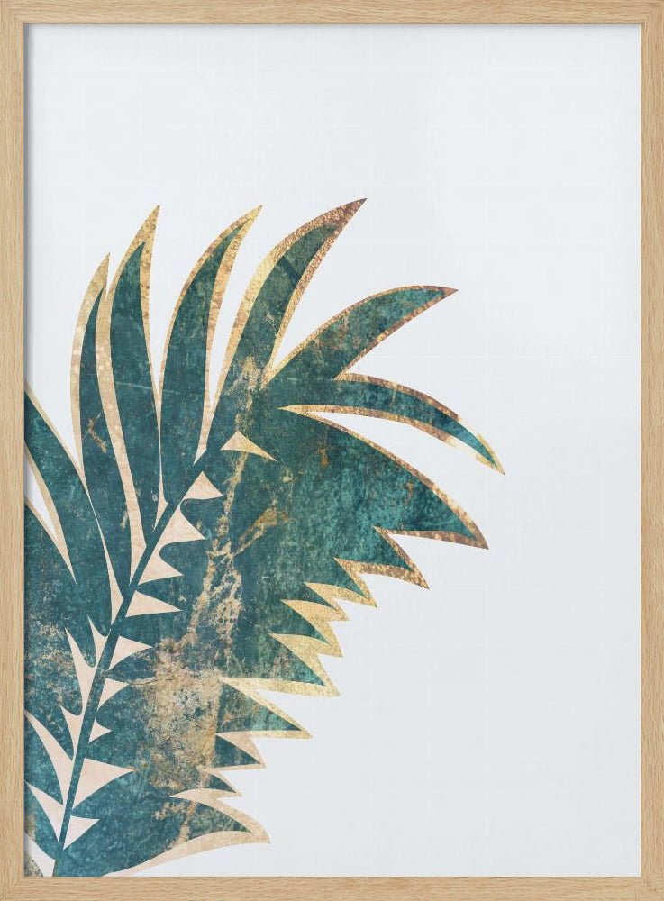 Tropical Leaf 1 - Stretched Canvas, Poster or Fine Art Print - I Heart Wall Art - Poster Print, Canvas Print or Framed Art Print
