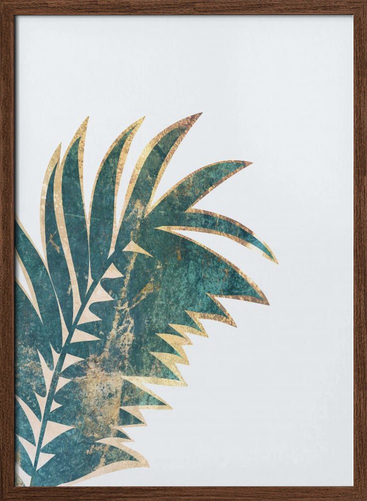 Tropical Leaf 1 - Stretched Canvas, Poster or Fine Art Print - I Heart Wall Art - Poster Print, Canvas Print or Framed Art Print