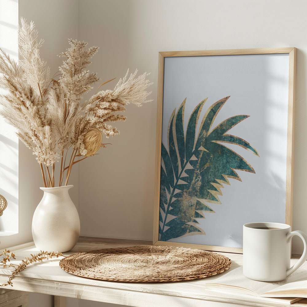 Tropical Leaf 1 - Stretched Canvas, Poster or Fine Art Print - I Heart Wall Art - Poster Print, Canvas Print or Framed Art Print