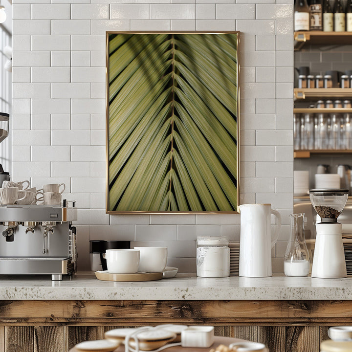 Tropical Leaf - Stretched Canvas, Poster or Fine Art Print I Heart Wall Art