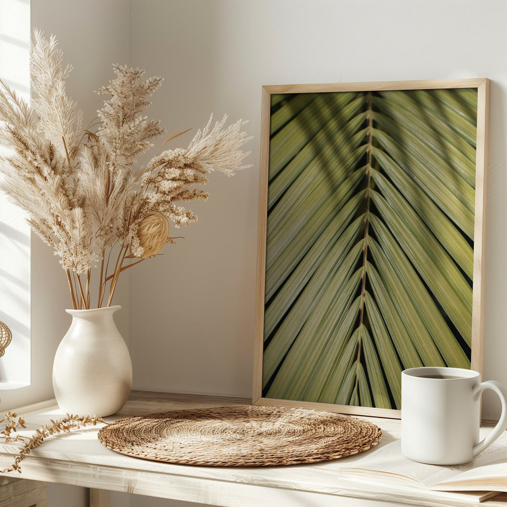 Tropical Leaf - Stretched Canvas, Poster or Fine Art Print I Heart Wall Art