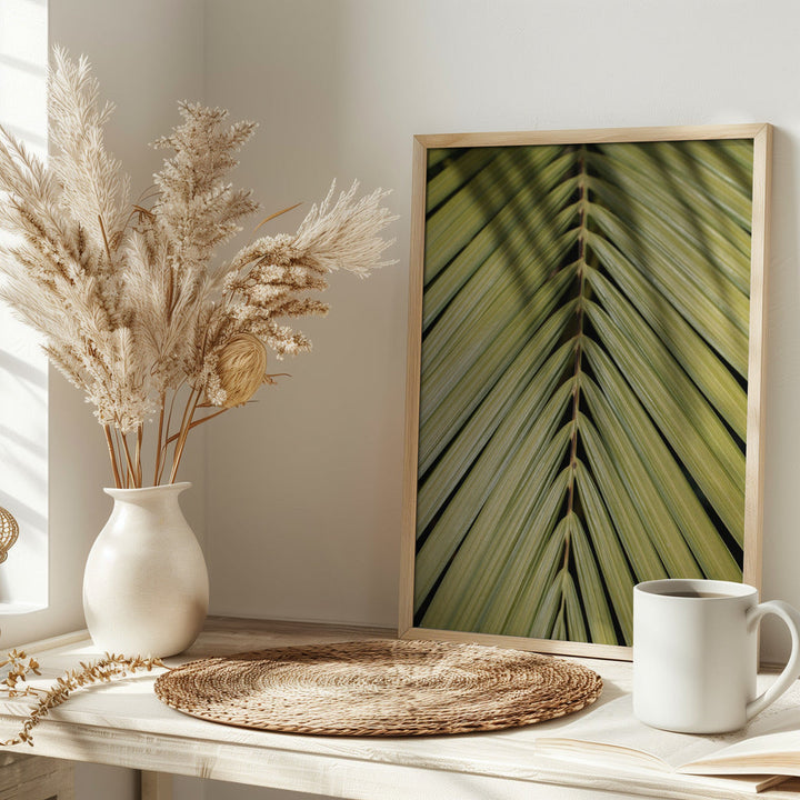 Tropical Leaf - Stretched Canvas, Poster or Fine Art Print I Heart Wall Art