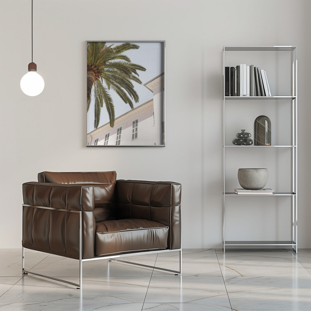 Tropical Menton - Stretched Canvas, Poster or Fine Art Print I Heart Wall Art