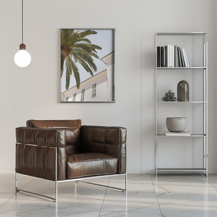 Tropical Menton - Stretched Canvas, Poster or Fine Art Print I Heart Wall Art