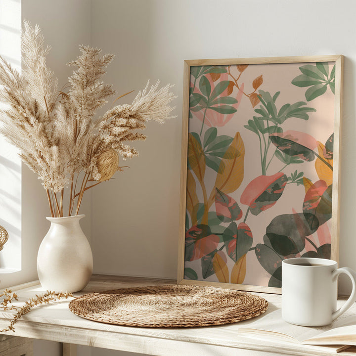 Tropical Mess - Stretched Canvas, Poster or Fine Art Print I Heart Wall Art