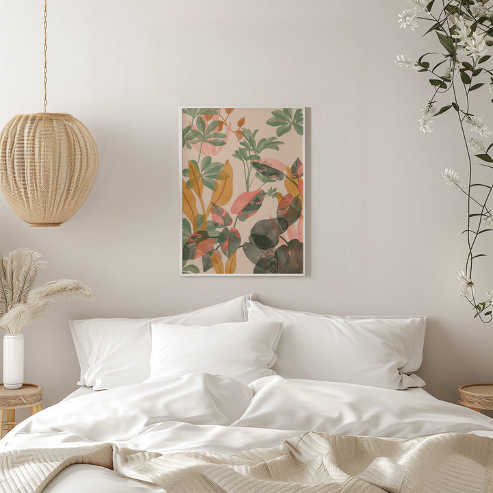 Tropical Mess - Stretched Canvas, Poster or Fine Art Print I Heart Wall Art