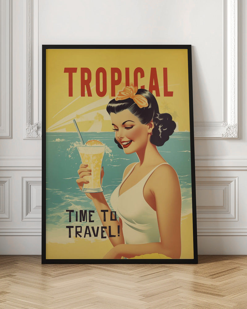 Tropical - Stretched Canvas, Poster or Fine Art Print I Heart Wall Art