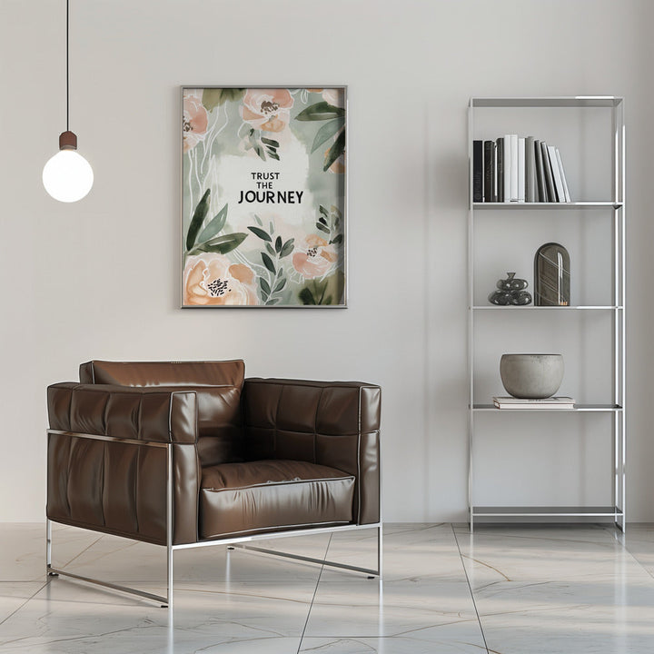 Trustthejourneyno2 - Stretched Canvas, Poster or Fine Art Print I Heart Wall Art
