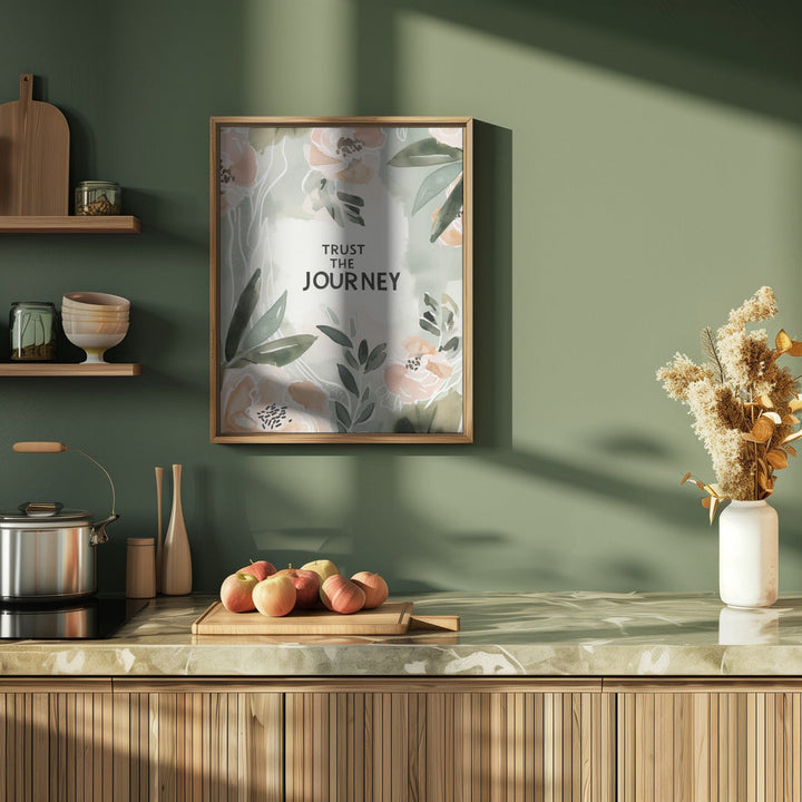 Trustthejourneyno2 - Stretched Canvas, Poster or Fine Art Print I Heart Wall Art