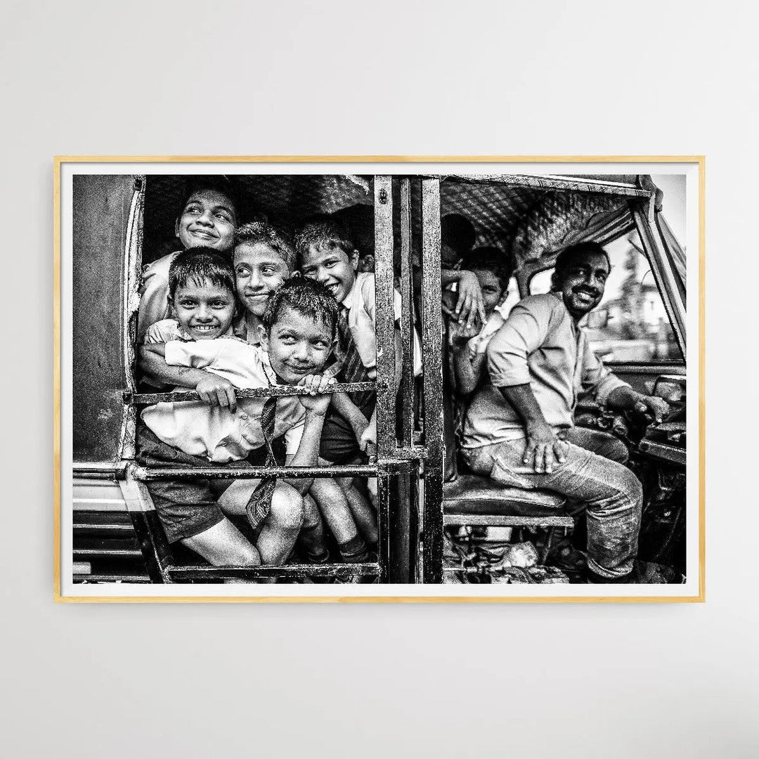Tuc Tuc Wagon by Marco Tagliarino I Heart Wall Art Australia 