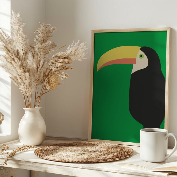 Tucan - Stretched Canvas, Poster or Fine Art Print - I Heart Wall Art - Poster Print, Canvas Print or Framed Art Print