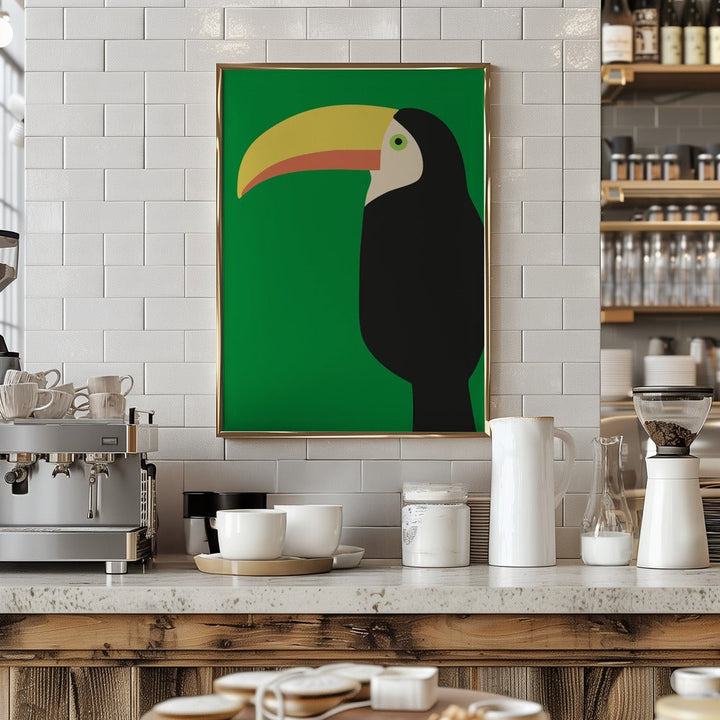 Tucan - Stretched Canvas, Poster or Fine Art Print - I Heart Wall Art - Poster Print, Canvas Print or Framed Art Print