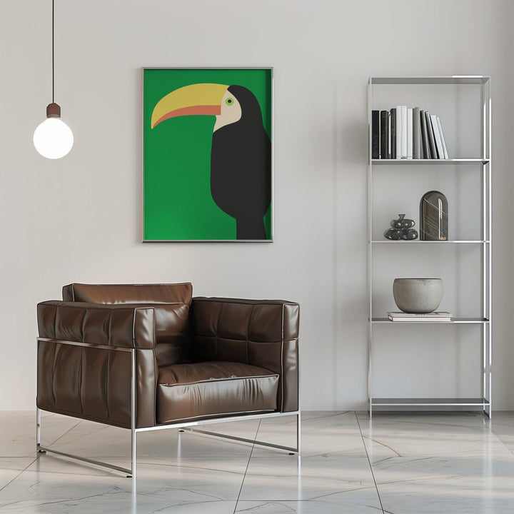 Tucan - Stretched Canvas, Poster or Fine Art Print - I Heart Wall Art - Poster Print, Canvas Print or Framed Art Print