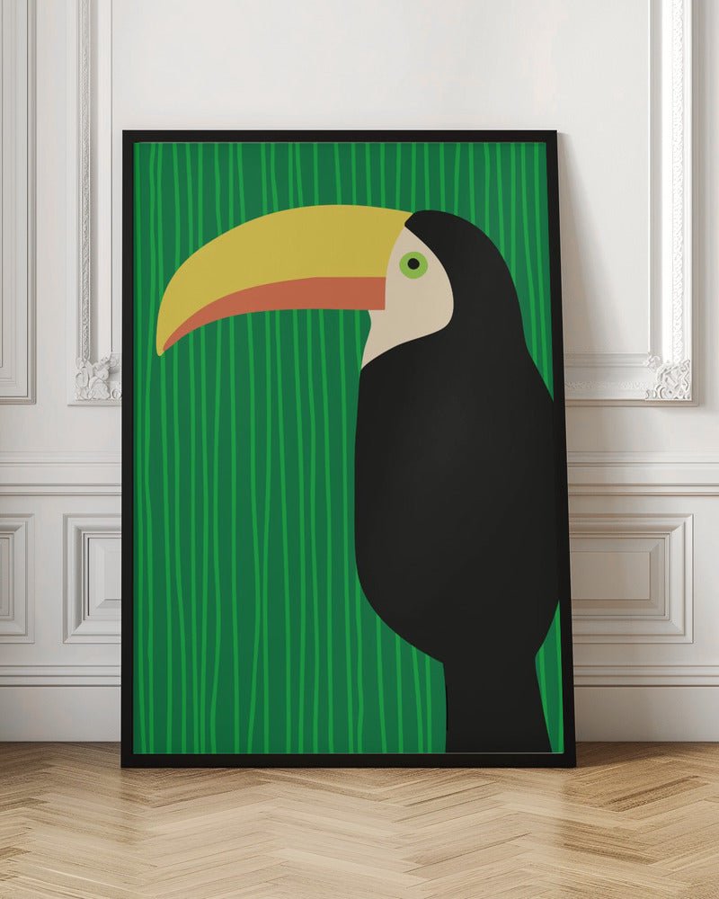 Tucan - Stretched Canvas, Poster or Fine Art Print - I Heart Wall Art - Poster Print, Canvas Print or Framed Art Print