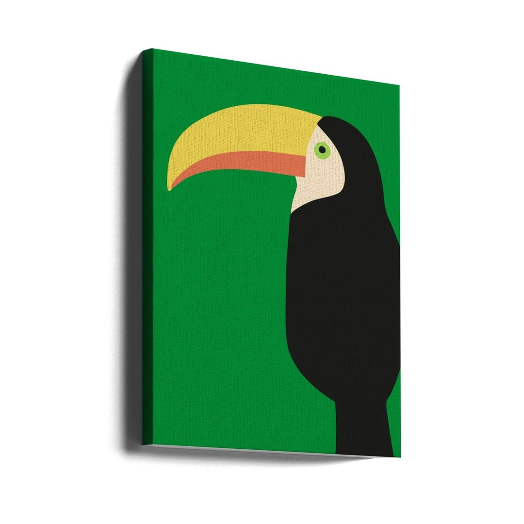 Tucan - Stretched Canvas, Poster or Fine Art Print - I Heart Wall Art - Poster Print, Canvas Print or Framed Art Print