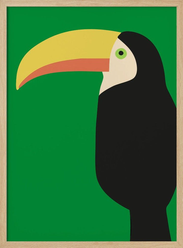 Tucan - Stretched Canvas, Poster or Fine Art Print - I Heart Wall Art - Poster Print, Canvas Print or Framed Art Print