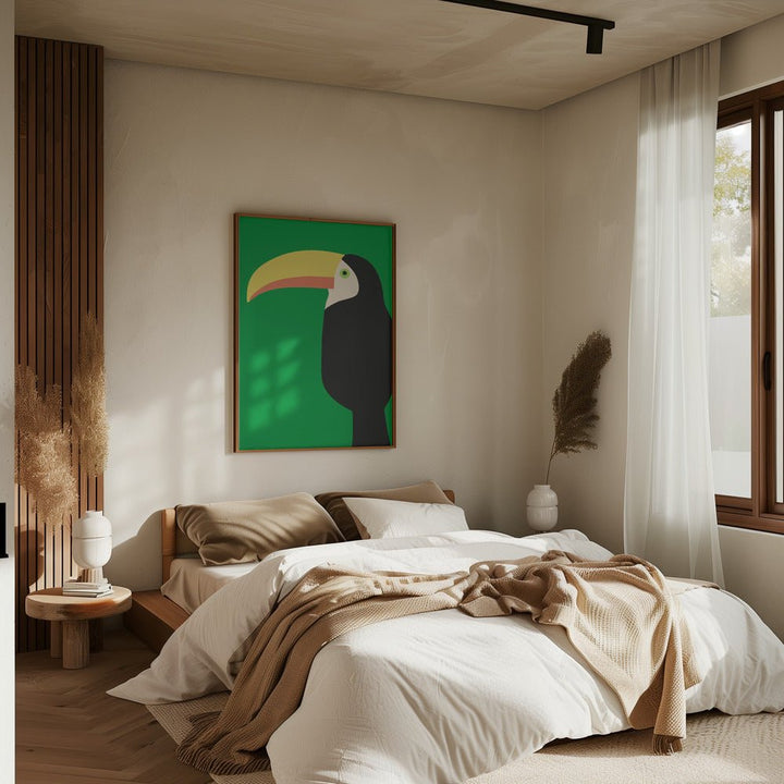Tucan - Stretched Canvas, Poster or Fine Art Print - I Heart Wall Art - Poster Print, Canvas Print or Framed Art Print