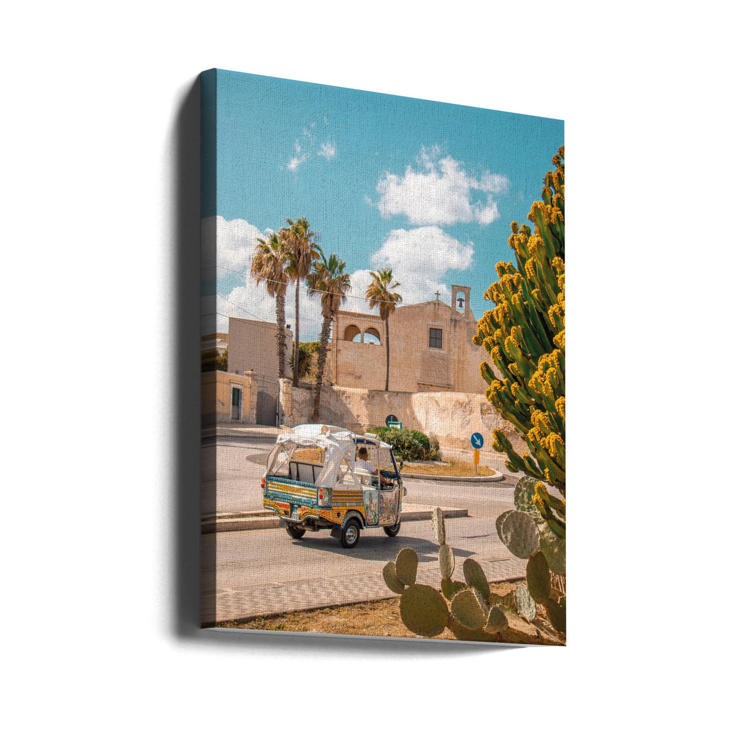 Tuk Tuk Ride - Stretched Canvas, Poster or Fine Art Print I Heart Wall Art