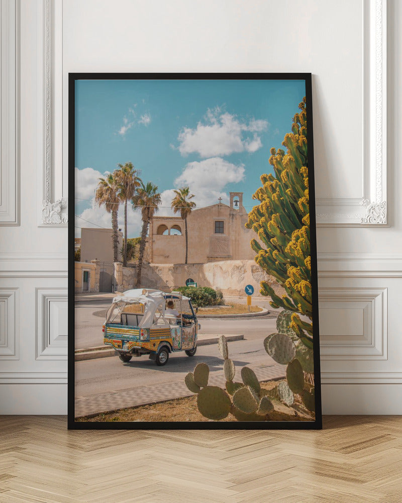 Tuk Tuk Ride - Stretched Canvas, Poster or Fine Art Print I Heart Wall Art