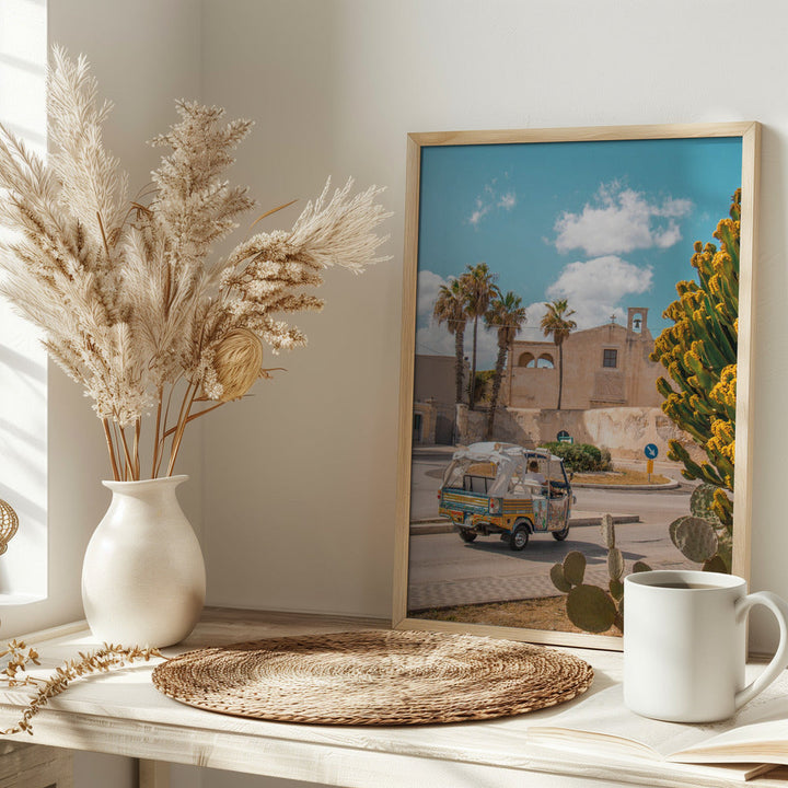 Tuk Tuk Ride - Stretched Canvas, Poster or Fine Art Print I Heart Wall Art