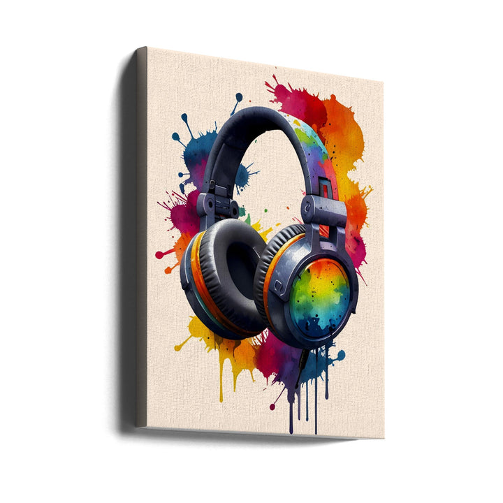 Tune In To Art - Stretched Canvas, Poster or Fine Art Print I Heart Wall Art