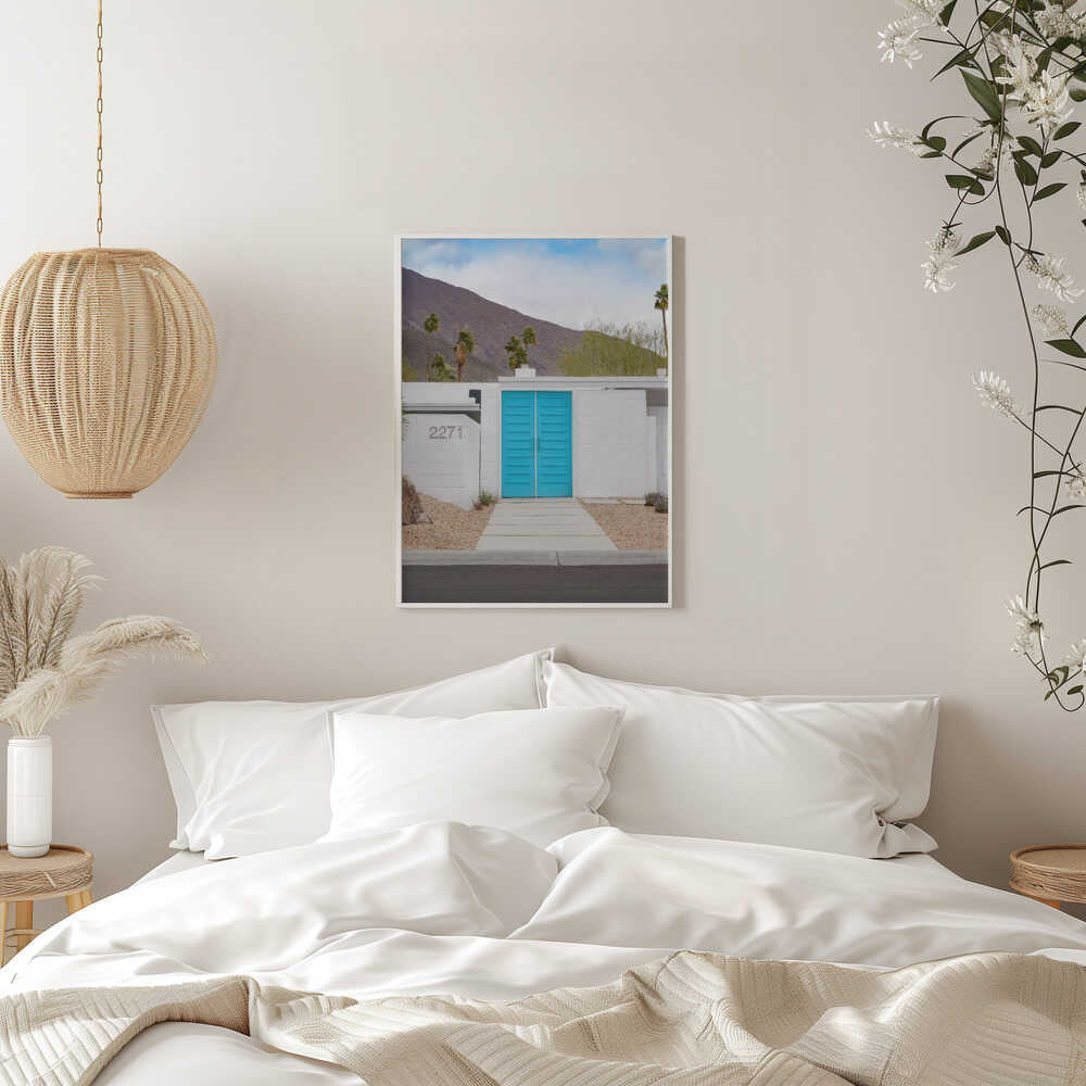 Turquoise Doors - Stretched Canvas, Poster or Fine Art Print - I Heart Wall Art - Poster Print, Canvas Print or Framed Art Print