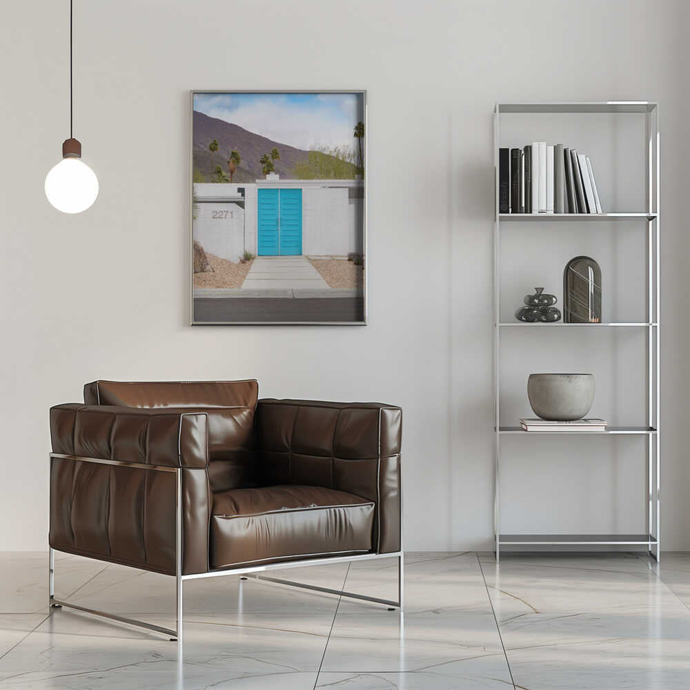 Turquoise Doors - Stretched Canvas, Poster or Fine Art Print - I Heart Wall Art - Poster Print, Canvas Print or Framed Art Print