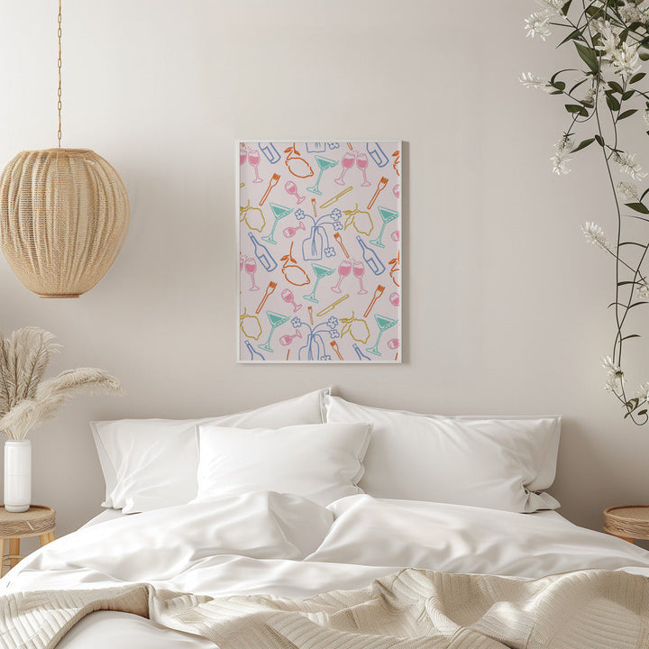 Tuscan Evening - Stretched Canvas, Poster or Fine Art Print I Heart Wall Art