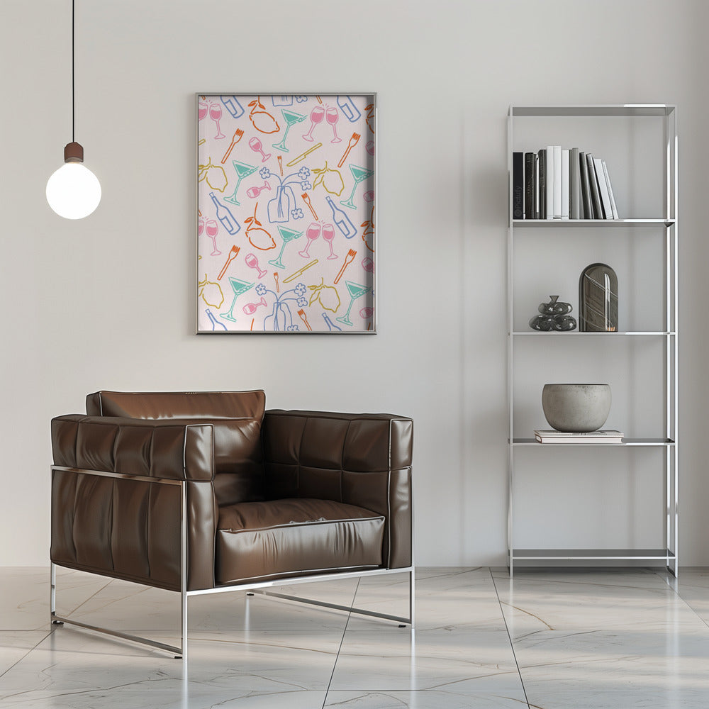 Tuscan Evening - Stretched Canvas, Poster or Fine Art Print I Heart Wall Art