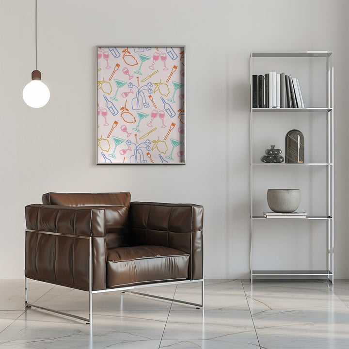 Tuscan Evening - Stretched Canvas, Poster or Fine Art Print I Heart Wall Art