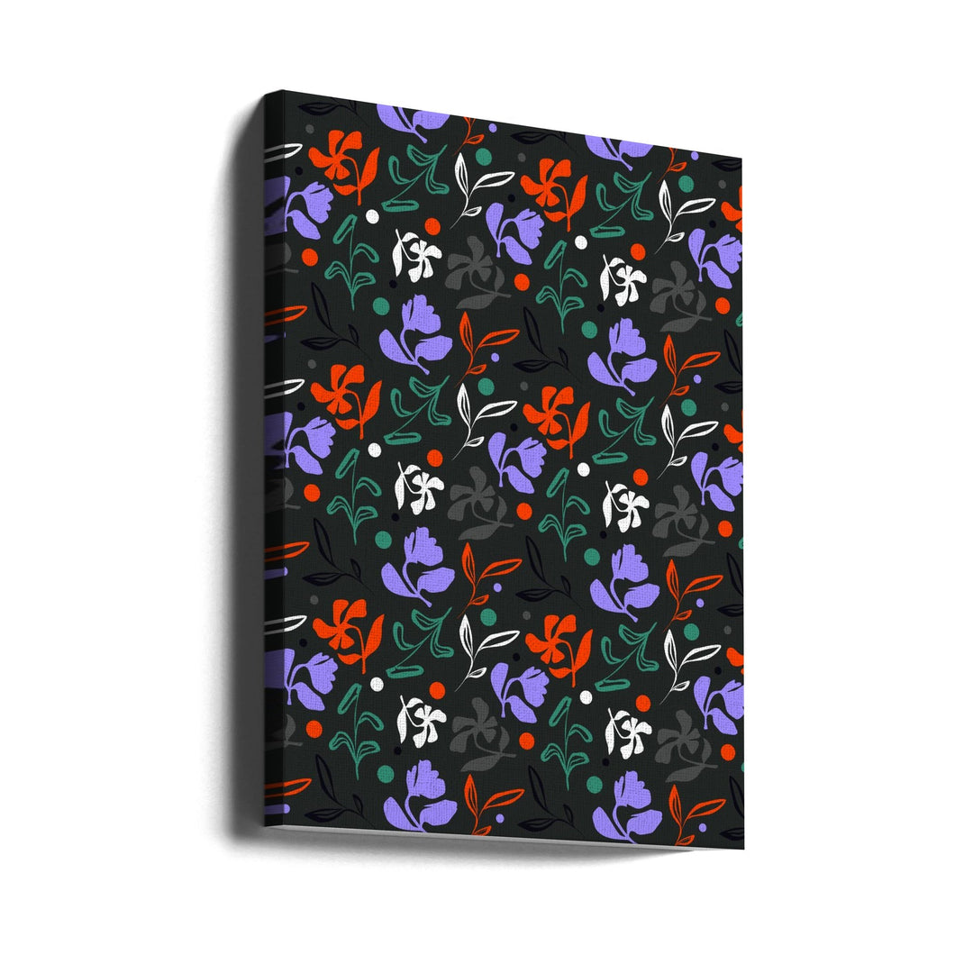 Twilight Flora - Stretched Canvas, Poster or Fine Art Print I Heart Wall Art