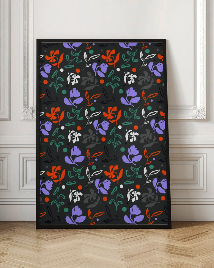 Twilight Flora - Stretched Canvas, Poster or Fine Art Print I Heart Wall Art