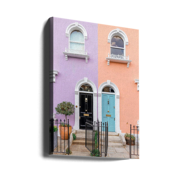 Twin Doors of London - Stretched Canvas, Poster or Fine Art Print I Heart Wall Art