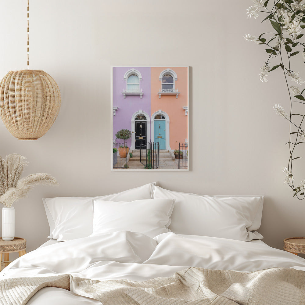 Twin Doors of London - Stretched Canvas, Poster or Fine Art Print I Heart Wall Art