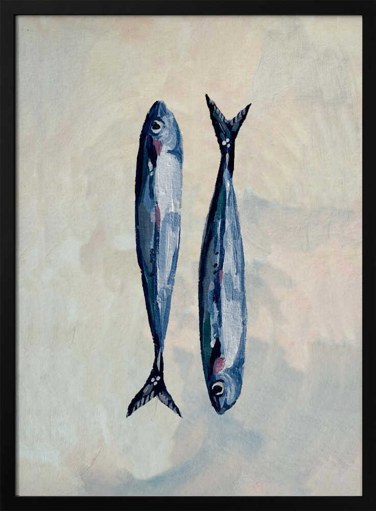 Two&039;s A Catch - Stretched Canvas, Poster or Fine Art Print - I Heart Wall Art - Poster Print, Canvas Print or Framed Art Print